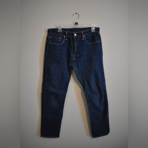 Levi's Men's Slim Straight Jeans - Dark Blue